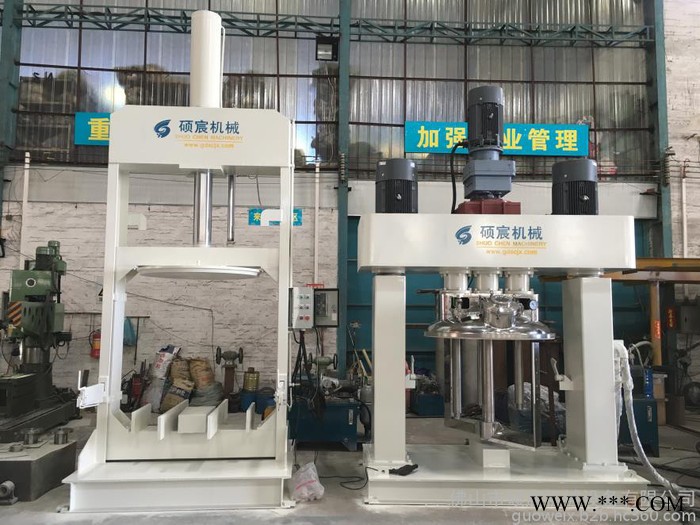 供应广东强力分散机 真空型高速分散搅拌机 玻璃胶制胶机 硅酮胶搅拌机图3