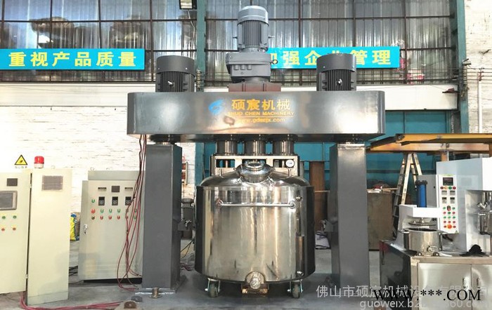 供应广东强力分散机 真空型高速分散搅拌机 玻璃胶制胶机 硅酮胶搅拌机图7