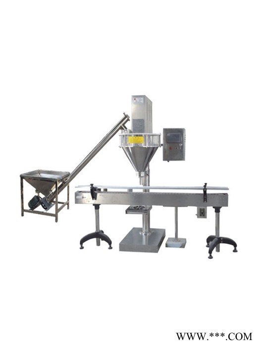 健康钛粉包装机 珍珠粉定量包装 螺杆定量分装机 双头蔬菜籽粉包装机图2