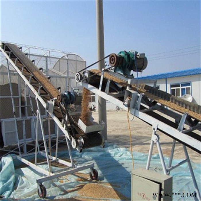 磁选设备传送带 四滚筒加固皮带机 铁粉磁选输送机图4