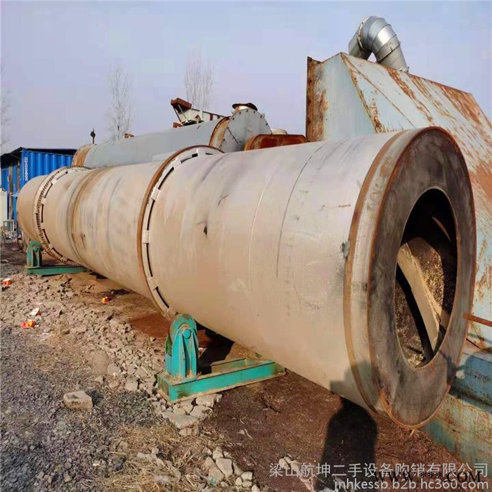 二手铁粉烘干机 直热滚筒烘干机 各种型号图3