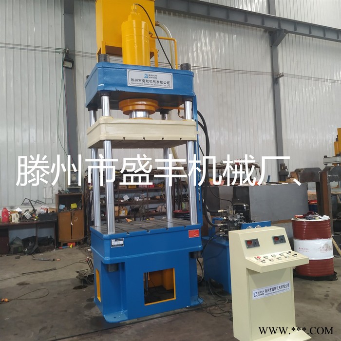 315吨铁粉压饼机，滕州盛丰金属粉末成型压力机，压块液压机图3