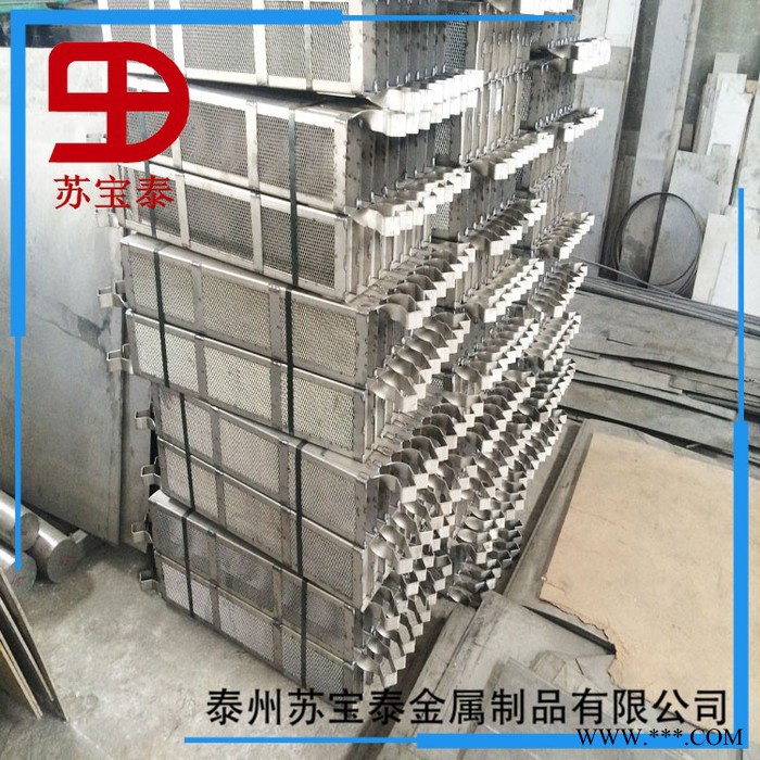 生产厂家现货定做ta1ta2电镀耐酸碱钛篮阳极氧化钛篮挂具篮圆篮图4