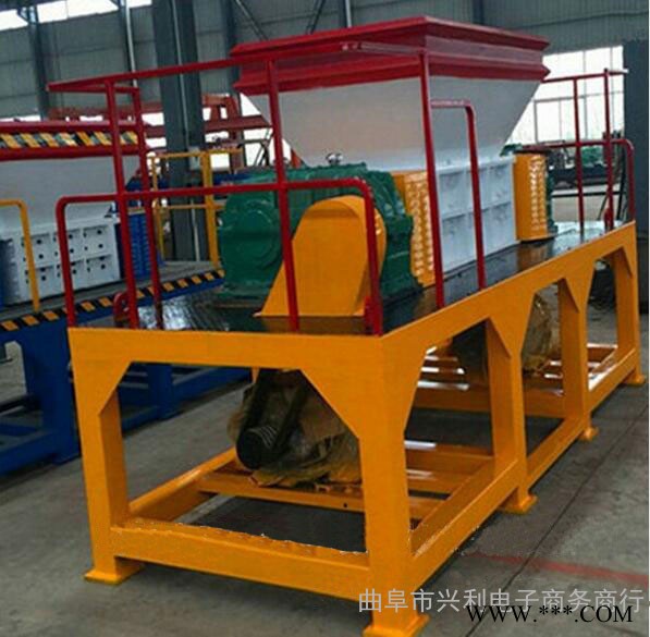 贵州强力双轴轮胎粉碎机 破旧废铁粉碎机生产厂家图5