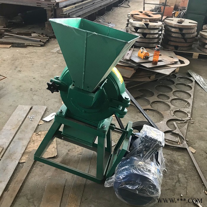 养鸡饲料粉碎机 加厚铸铁粉碎机 麦麸稻糠粉碎机图3
