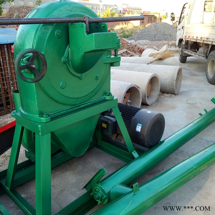 养鸡饲料粉碎机 加厚铸铁粉碎机 麦麸稻糠粉碎机图7