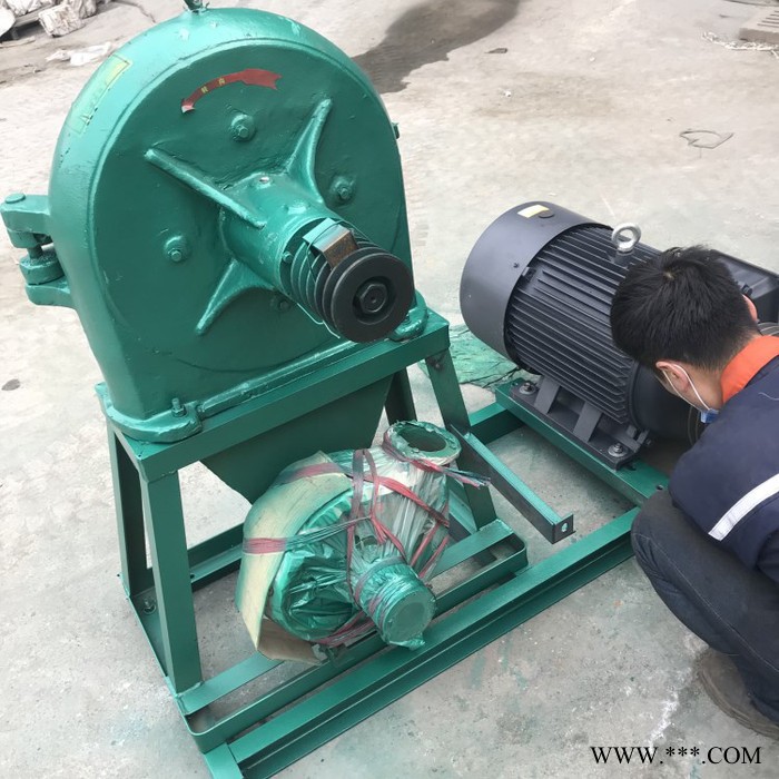 养鸡饲料粉碎机 加厚铸铁粉碎机 麦麸稻糠粉碎机图8