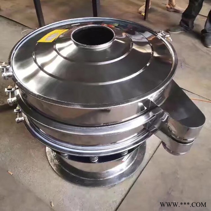 创博机械 旋振筛 圆形振动筛 果汁果酱过滤振动筛 香精振动筛分机 炭黑圆形振动筛 钛粉振动筛分级机厂家图3