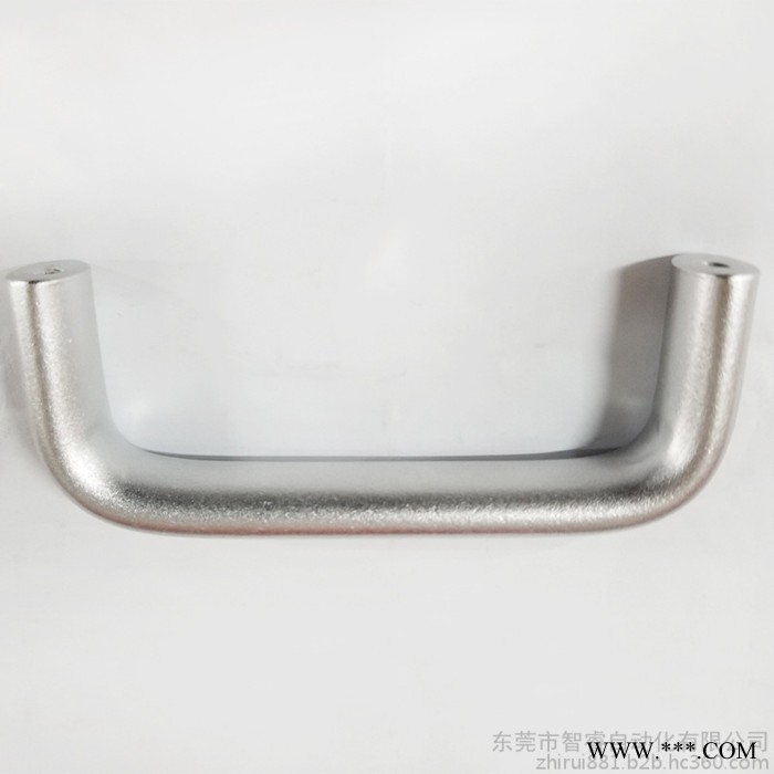 **304不锈钢抛光椭圆形拉手 工业U型铝合金阳极氧化把手 可替换米思米怡合达 不锈钢拉手图2