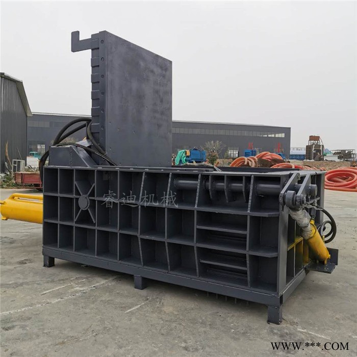 睿迪牌大型钢刨花铁屑压块机铁销铁粉成型设备金属压块机图6