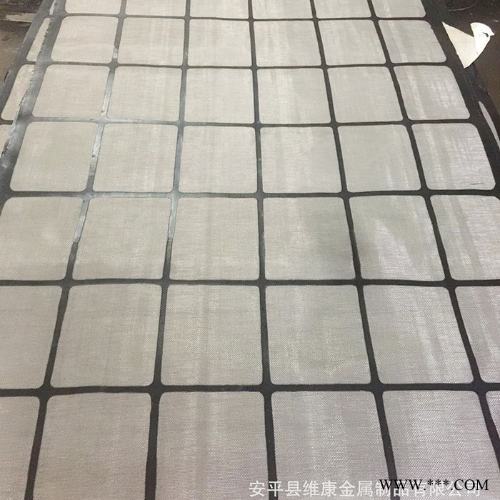 矿用高频震动不锈钢筛网 单层双层复合网 铁粉过滤网图3