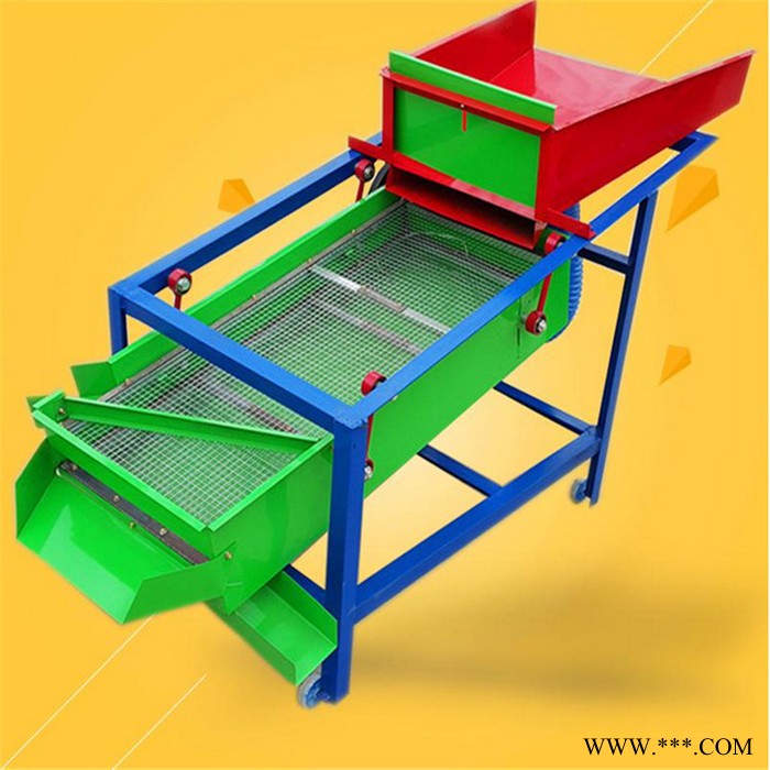 批发农作物精选机铁粉除杂筛选机 高粱薏米荞麦大豆双层分级除尘筛选机 粮食去石机图8