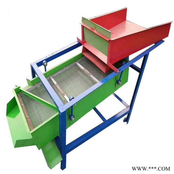 批发农作物精选机铁粉除杂筛选机 高粱薏米荞麦大豆双层分级除尘筛选机 粮食去石机图3