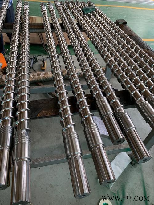 铁粉注塑专用螺杆_吹膜机换螺杆_65熔喷布机单螺杆图3