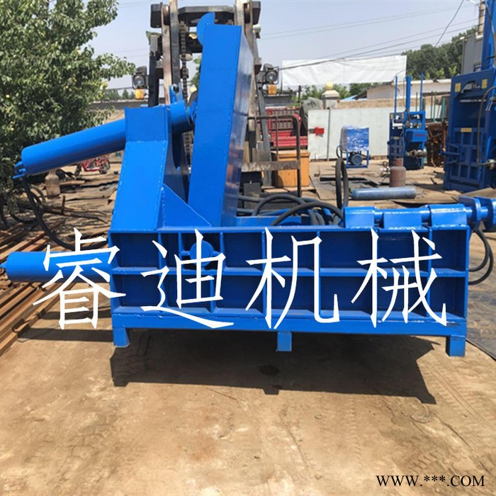 睿迪牌废铝屑金属压块打包机 铁屑铁粉铁丝压包机厂家