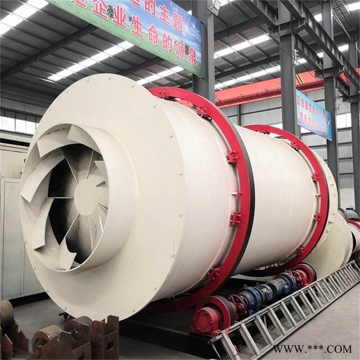 三筒铁粉河沙黄沙烘干机 三回程滚筒烘干机 粉煤灰三筒烘干机批发厂家图4