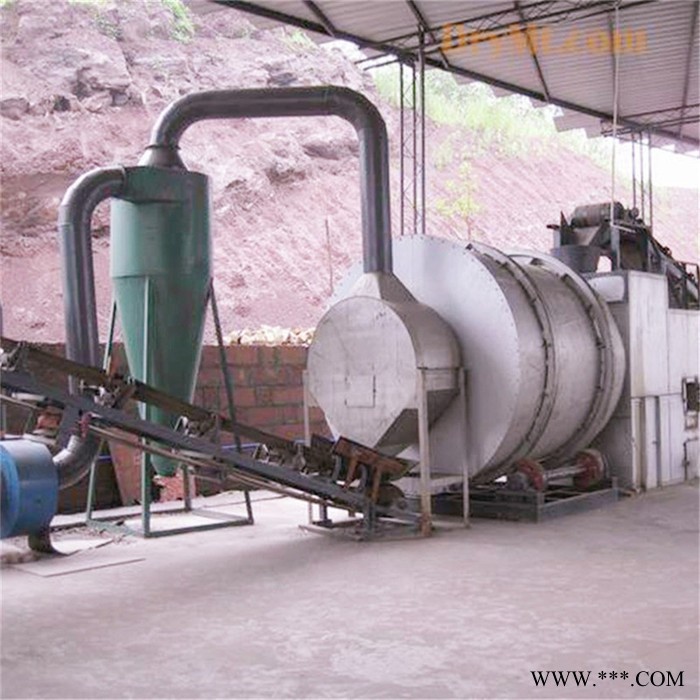 三筒铁粉河沙黄沙烘干机 三回程滚筒烘干机 粉煤灰三筒烘干机批发厂家图3