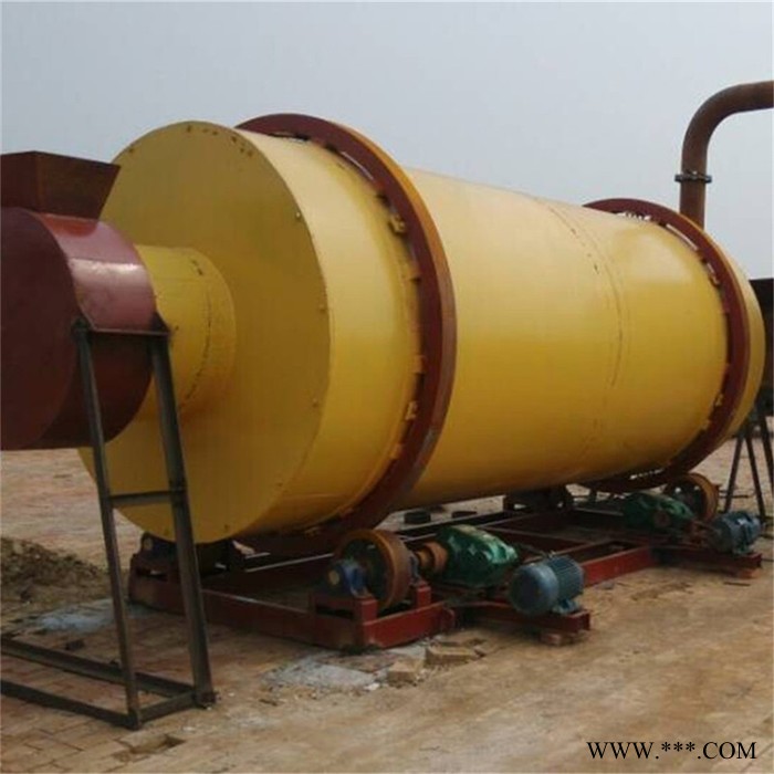 三筒铁粉河沙黄沙烘干机 三回程滚筒烘干机 粉煤灰三筒烘干机批发厂家图5