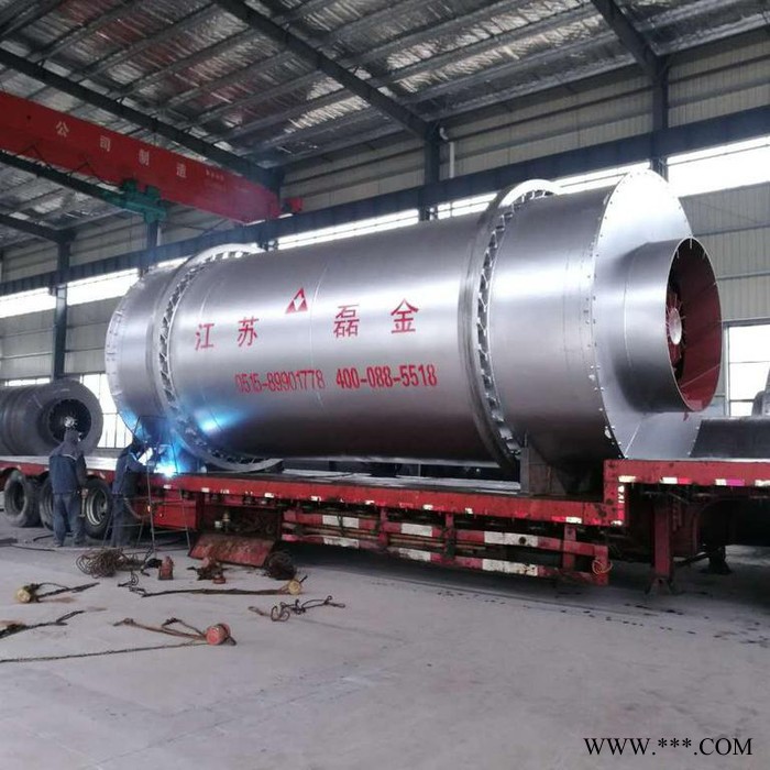 LJSH型3*10m铁粉、粉煤灰、粘土、沙子、矿渣双筒烘干机台时产量53吨