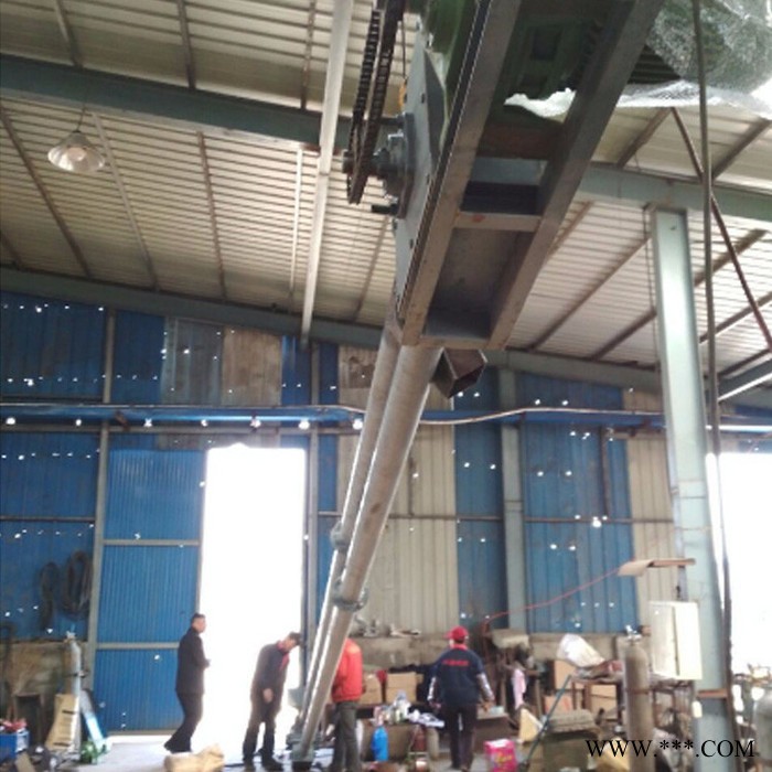 兴运钢砂铁粉装仓用管链式输送机 大管径散料管链提升机图6