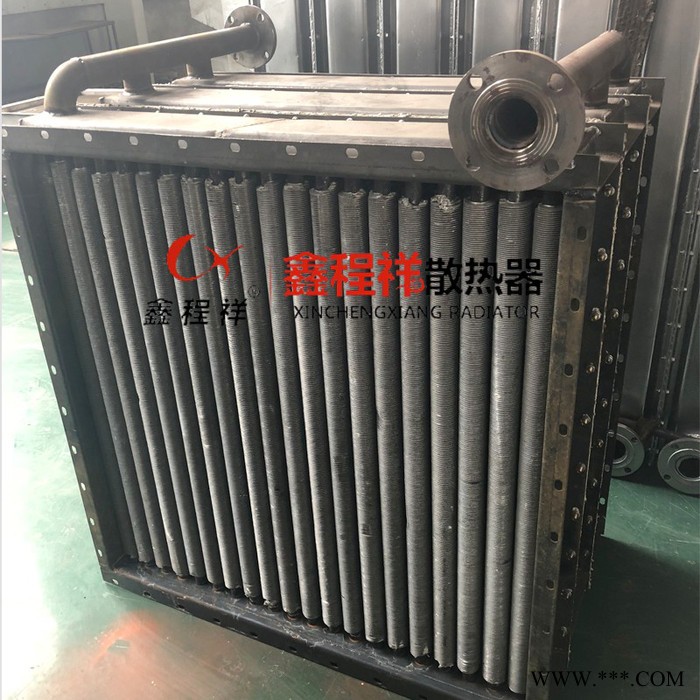 钢铝复合翅片管散热器 工业铝挤压翅片管散热器生产厂家图2