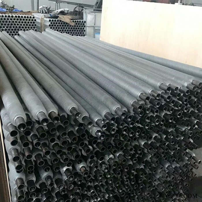 厂矿用铝挤压翅片管 滚花型镀锌翅片管河北融洋厂家图2