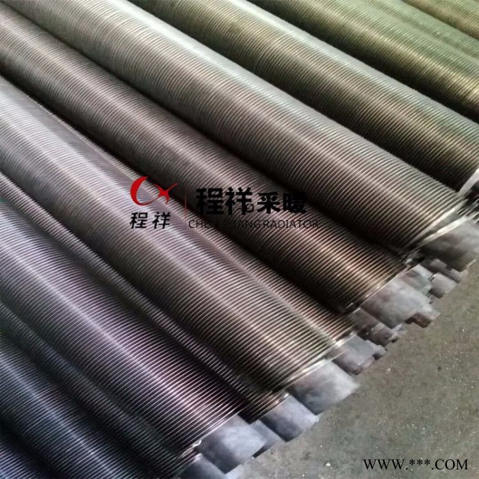 程祥钢铝复合翅片管 钢管铝绕翅片管 铝挤压翅片管可定制图4