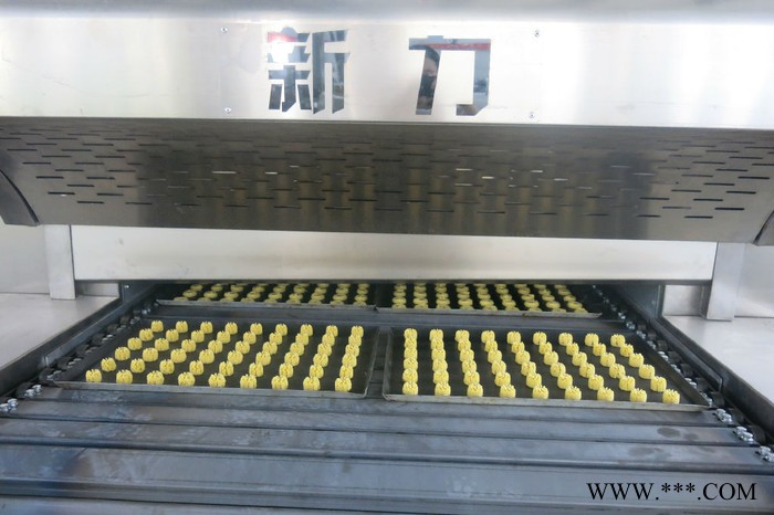 泗水新力食品机械非标定制隧道式烘干线、链板式电加热隧道炉、流水线烘箱图4