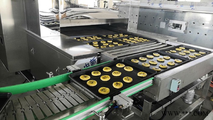泗水新力食品机械非标定制隧道式烘干线、链板式电加热隧道炉、流水线烘箱图3