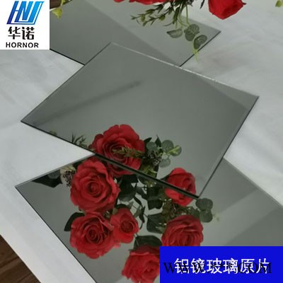 **铝镜玻璃镜原片子浮法玻璃原片单漆镜子 双漆镜子铝镜3mm4mm5mm