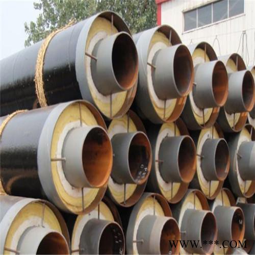 九原保温钢管/聚氨酯管城保温钢管/钢套保温管/硅酸铝岩棉保温钢管/保温管价格/保温管规格/预制图6