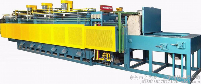 金力泰RCWF-75-9/网带式渗碳（淬火）回火炉机组 网带式热处理炉图2