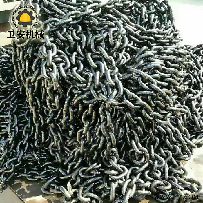 高强度圆环链 刮板机链条26x92x199-C矿用链条 专业加工热处理图6