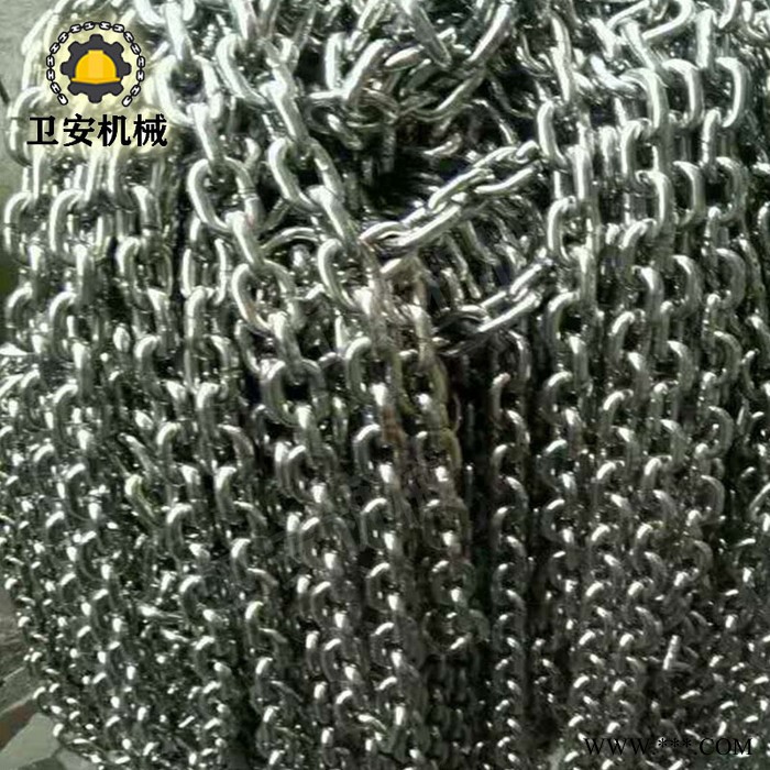 高强度圆环链 刮板机链条26x92x199-C矿用链条 专业加工热处理图4