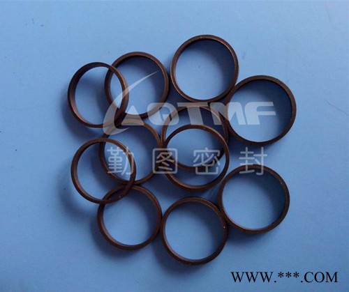 供应聚四氟乙烯耐磨环，导向带，四氟加铜粉耐磨环，四氟加石墨耐磨环价格 厂家  上海勤图图2