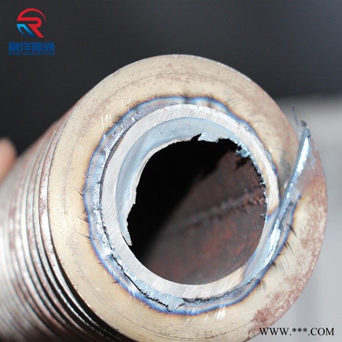 不锈钢铝翅片管 钢制高频焊翅片管 定制铝挤压翅片管生产厂家图2