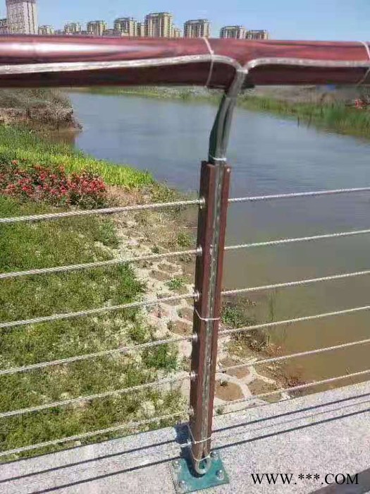 银塔护栏有限公司全国联保，上门服务 绳索护栏   铝合金护栏   原厂配件，全国联保 绳索护栏图3