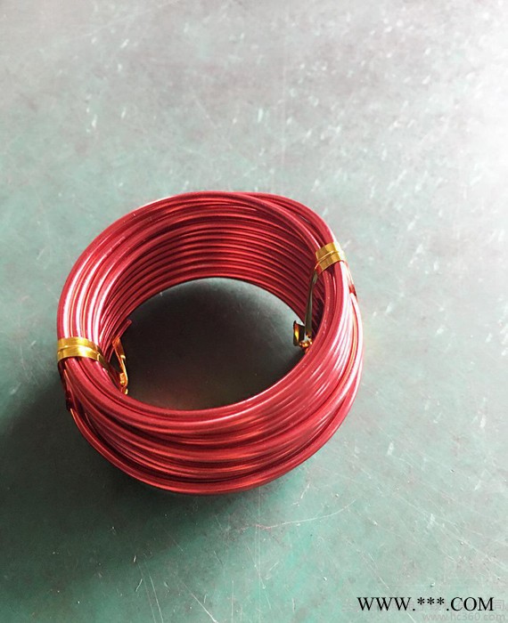 彩色氧化铝线 高纯铝 99.7% DIY手工编织衣架灯罩等原图3