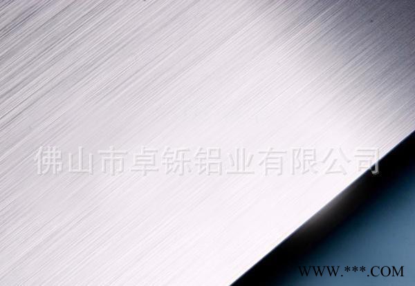 卓铄铝业佛山 工业原厂 加工铝型材 **金属氧化直纹拉丝铝板 可来样定制图3