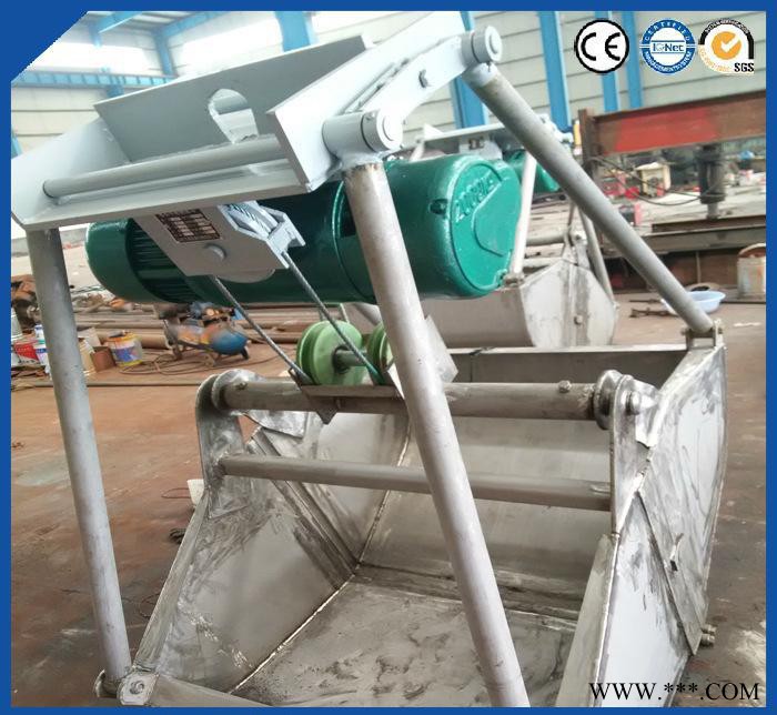 煤炭厂专用电动抓斗 湖北定制铁粉厂用电动葫芦抓斗行吊图2