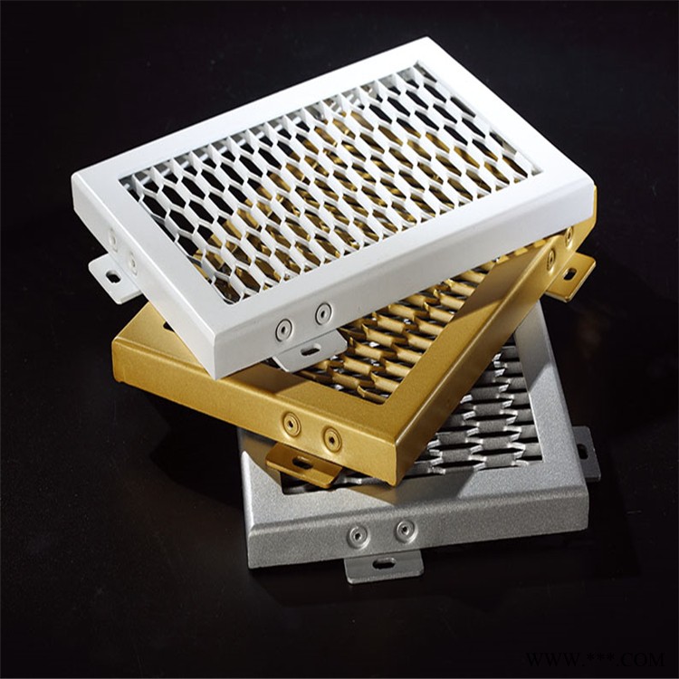 西平外墙装饰冲孔铝板 铝幕墙拉伸网 铝拉网板图2