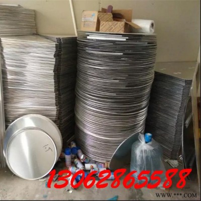 供应道路交通标志牌专用防锈铝圆板 三角铝板 配套铝槽 抱箍尺寸可定制，可贴各种级别反光膜