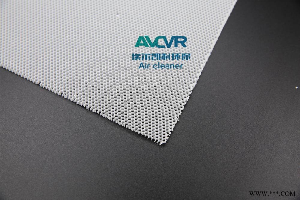 埃尔凯利环保材料铝基板蜂窝光触媒铝基网过滤网uv光解二氧化钛催化板图3