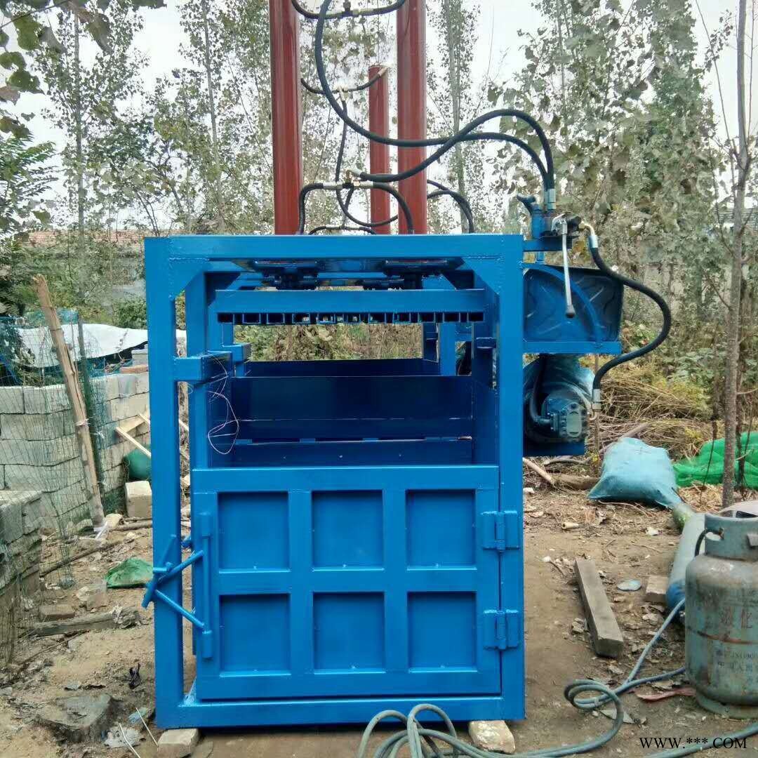 驰航废旧纸箱板打包机 塑料薄膜压包机厂家 自动出包省人工吨袋捆包机 立式下角料打包机 铝板液压打块机 黄浦区药材打包机图2