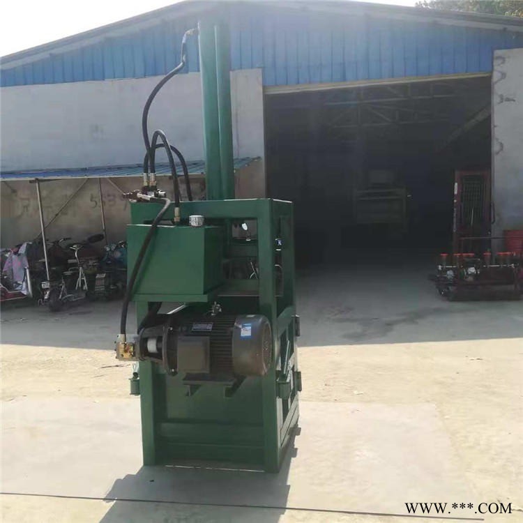 驰航废旧纸箱板打包机 塑料薄膜压包机厂家 自动出包省人工吨袋捆包机 立式下角料打包机 铝板液压打块机 黄浦区药材打包机图10