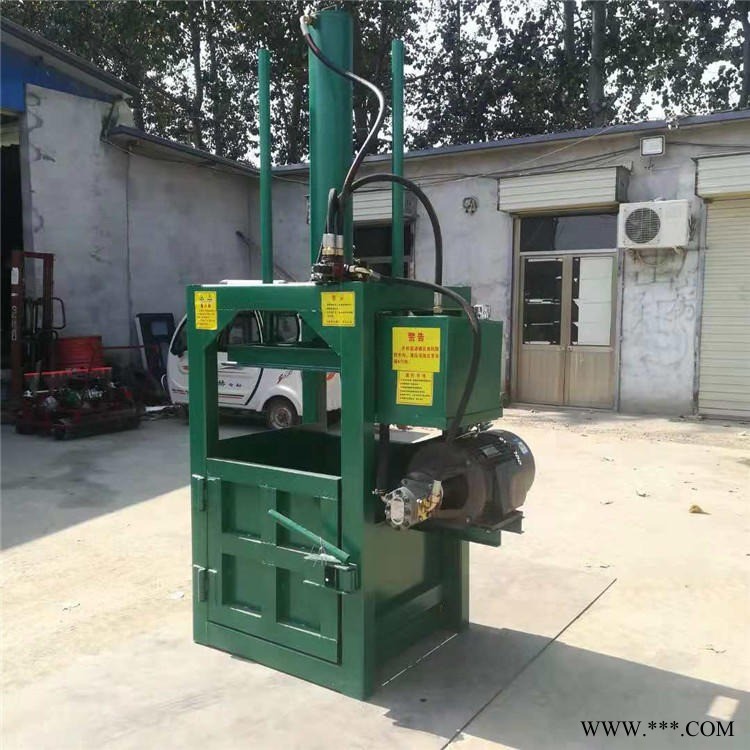 驰航废旧纸箱板打包机 塑料薄膜压包机厂家 自动出包省人工吨袋捆包机 立式下角料打包机 铝板液压打块机 黄浦区药材打包机图4