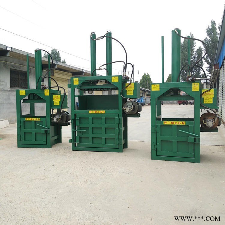 驰航废旧纸箱板打包机 塑料薄膜压包机厂家 自动出包省人工吨袋捆包机 立式下角料打包机 铝板液压打块机 黄浦区药材打包机图9