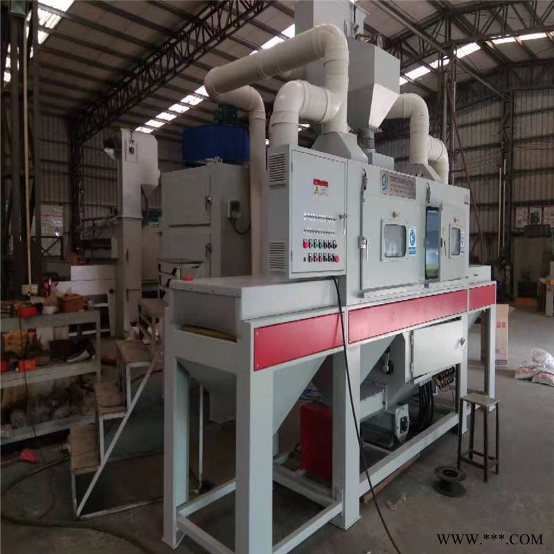 YQ200新型氧化铝陶瓷基板表面清理自动喷砂机 氧化铝基板喷砂设备图3