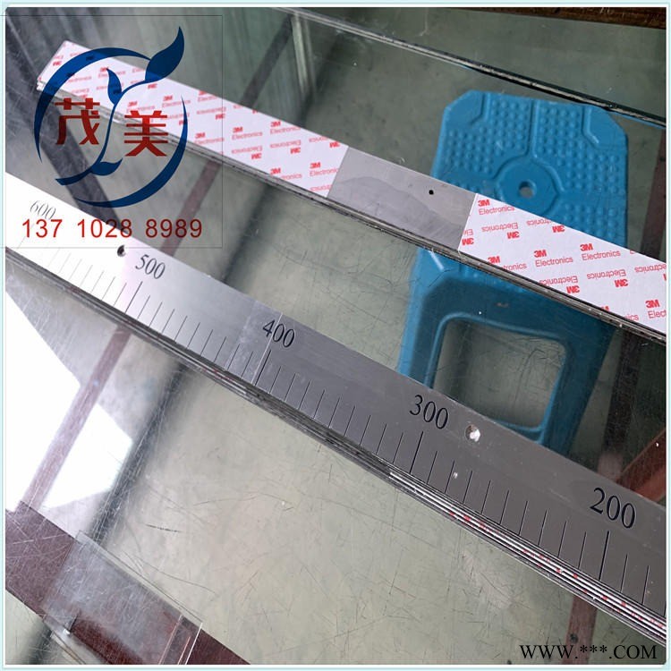 茂美厂制作浙江钢直尺 机械设备标尺 不锈钢刻度盘 铝板刻度尺 铜质腐蚀标尺