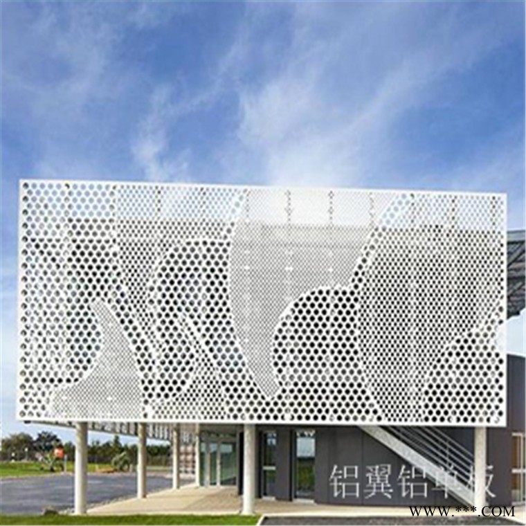 铝板镂空雕花 怒江外墙冲孔铝板 标准冲孔铝板图4